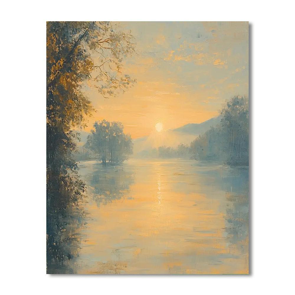 Edgar Degas Inspired Whispers Of Dawn  Paint By Numbers Kits