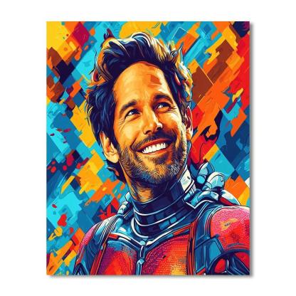 Paul Rudd: The Ant-man's Lighthearted Legacy Paint By Color