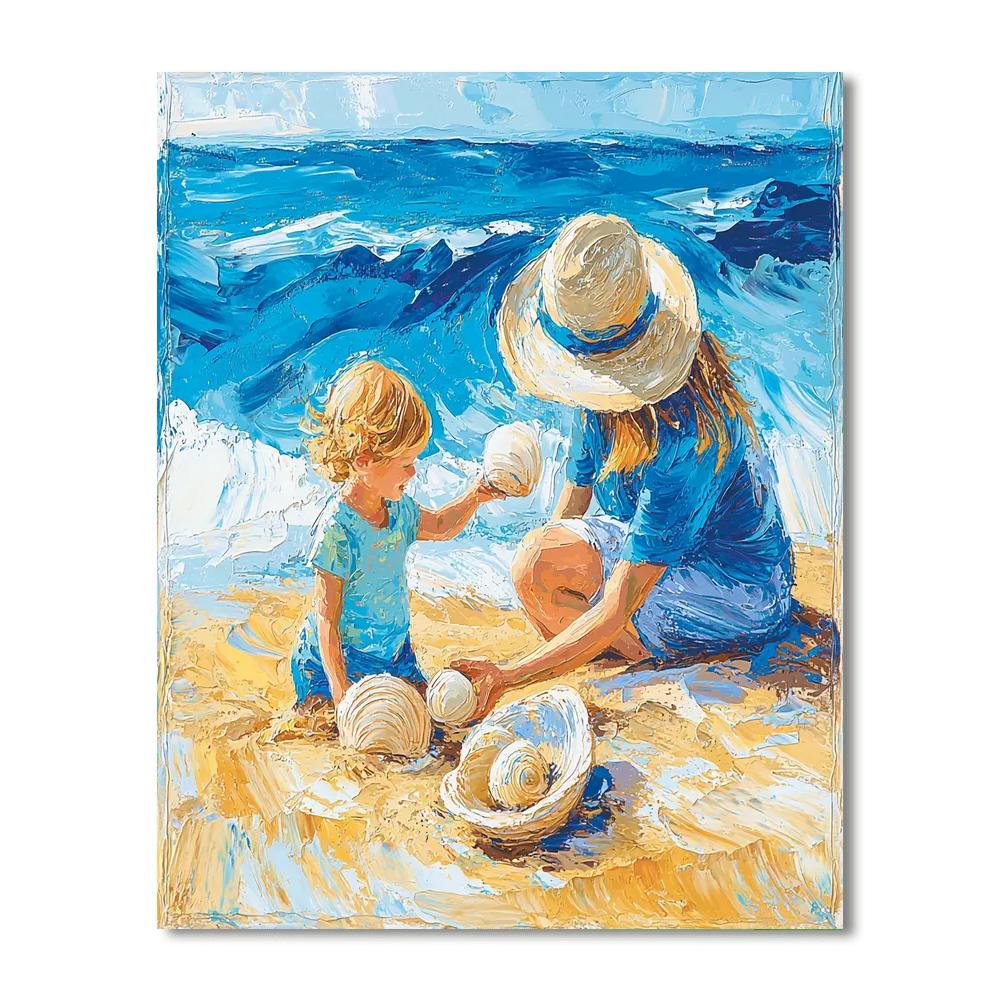 Beachside Treasures Painting Number Kit