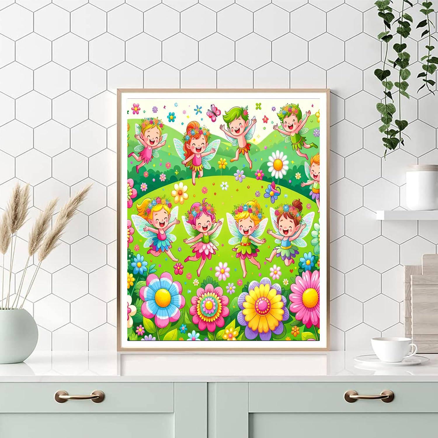 Charming Garden Of Wishes DIY Paint By Numbers