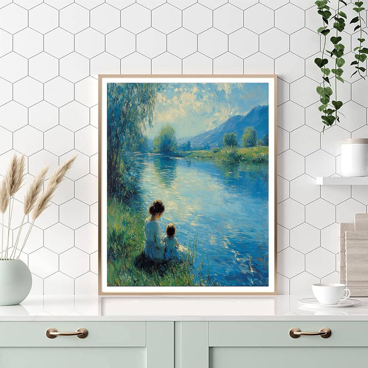 River Of Love Numbered Painting Kits