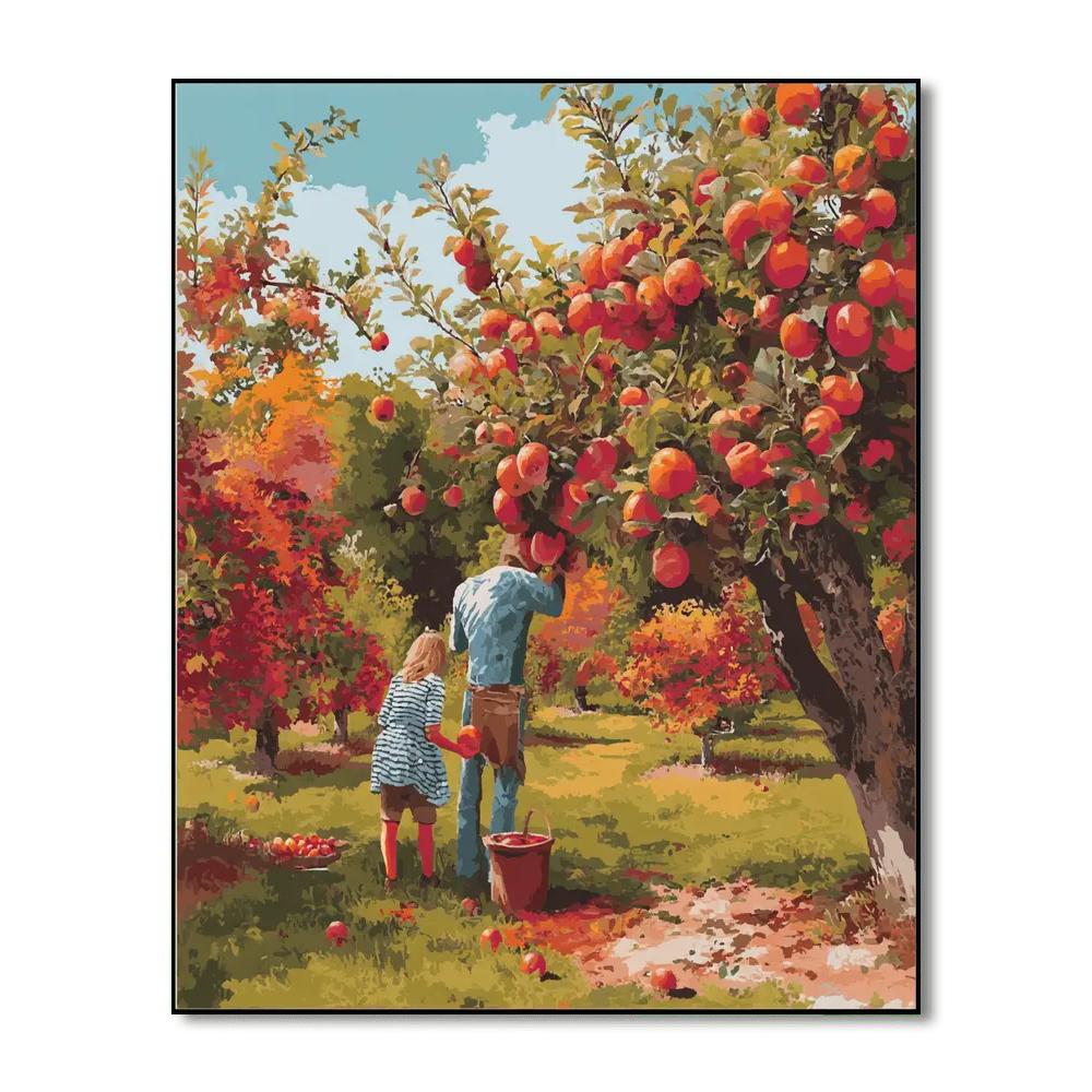 Harvest Of Gratitude Painting Number Kit