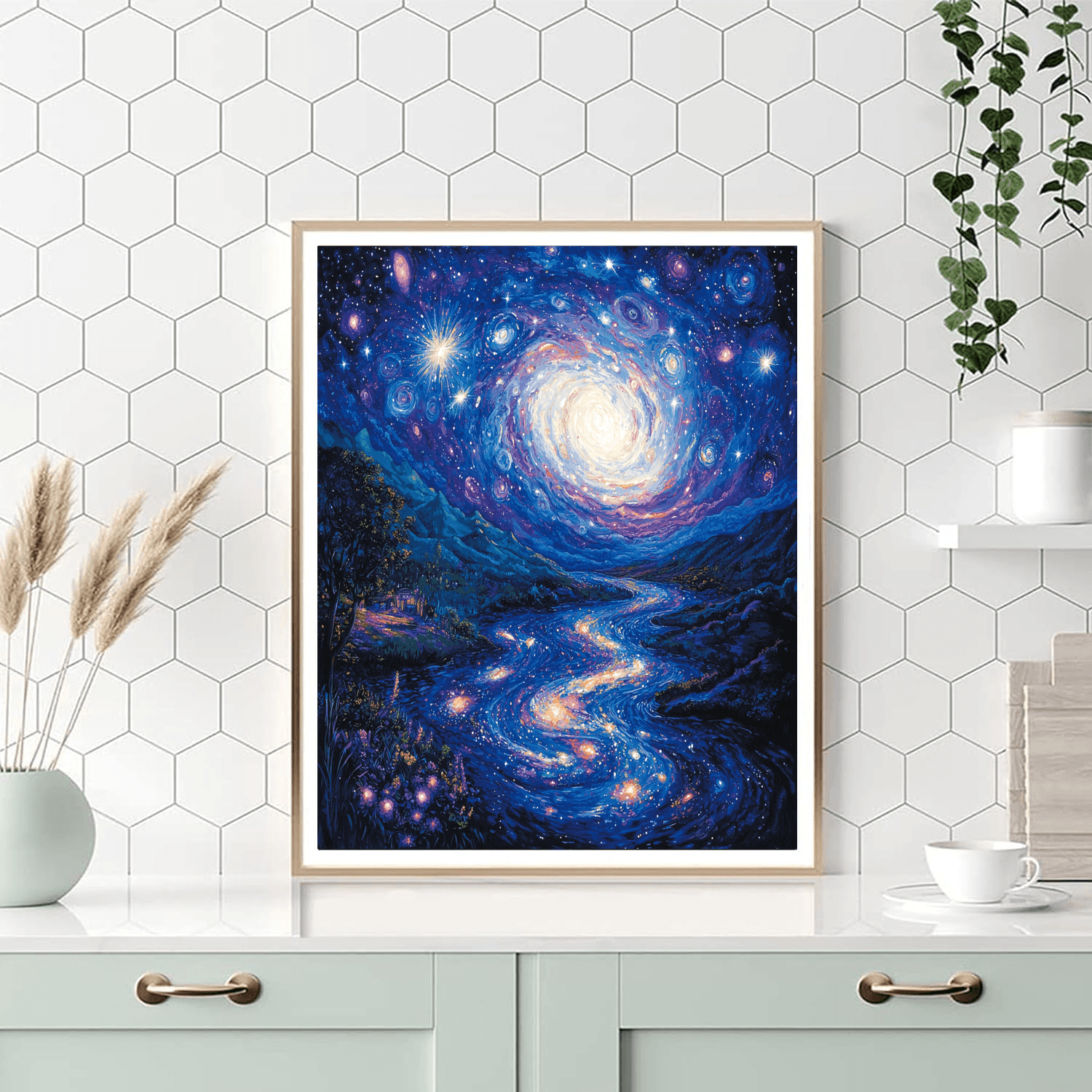 Alex Grey Inspired Celestial Reflections  Paint By Numbers Kits