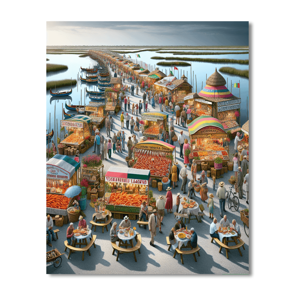 Lagoons Festival - Italy Paint By Numbers