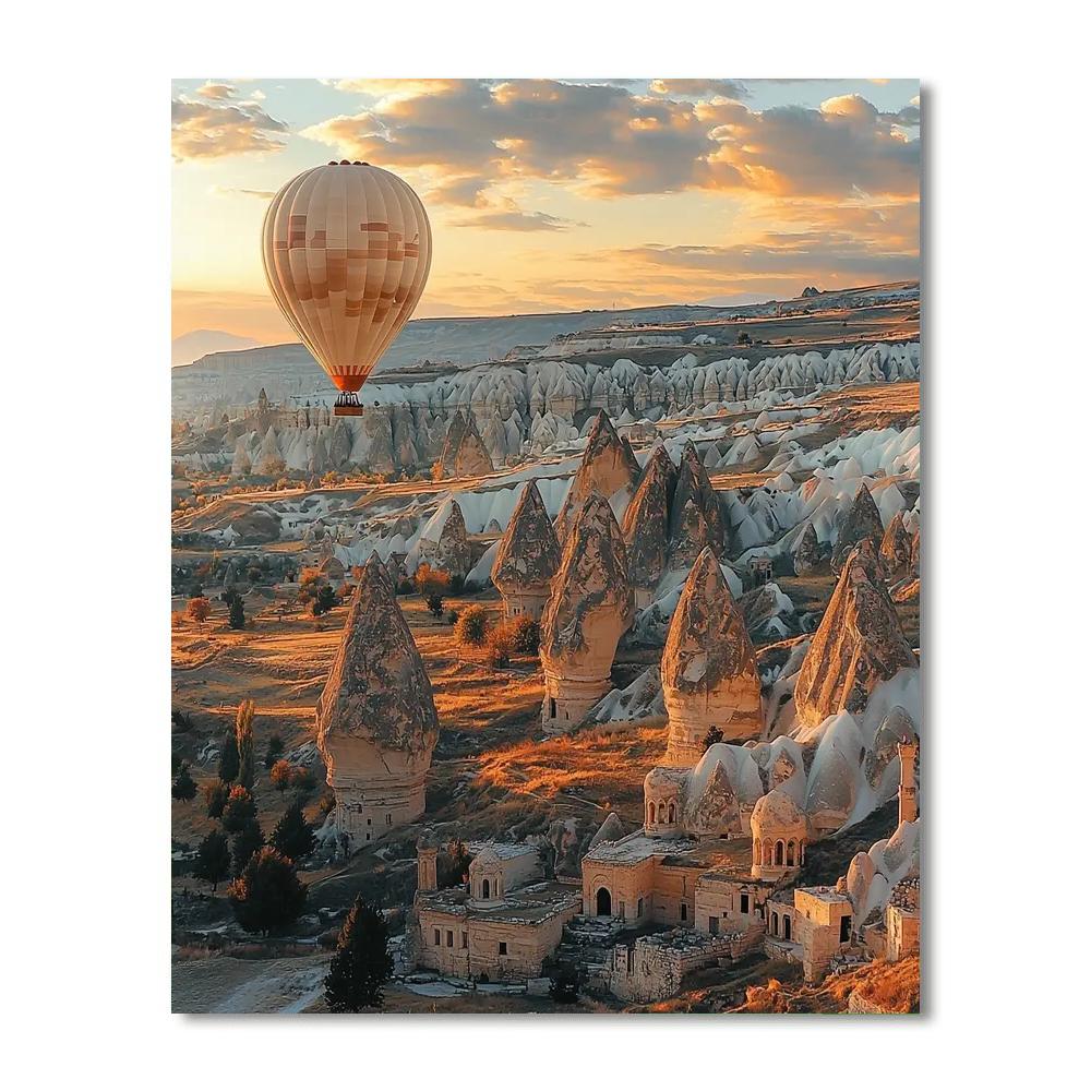 Göreme National Park - Turkey Numbered Painting Kits