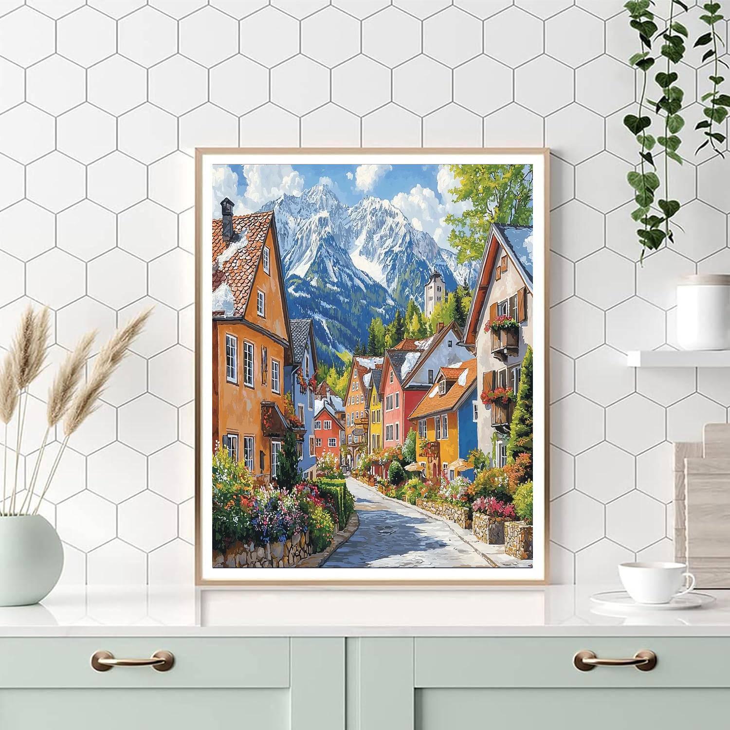 Oberammergau - Germany Numbered Painting Kits