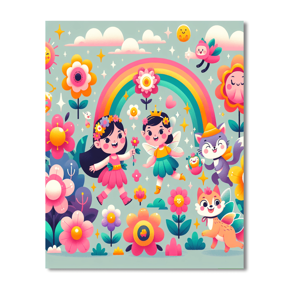 Wonderland Adventures DIY Paint By Numbers