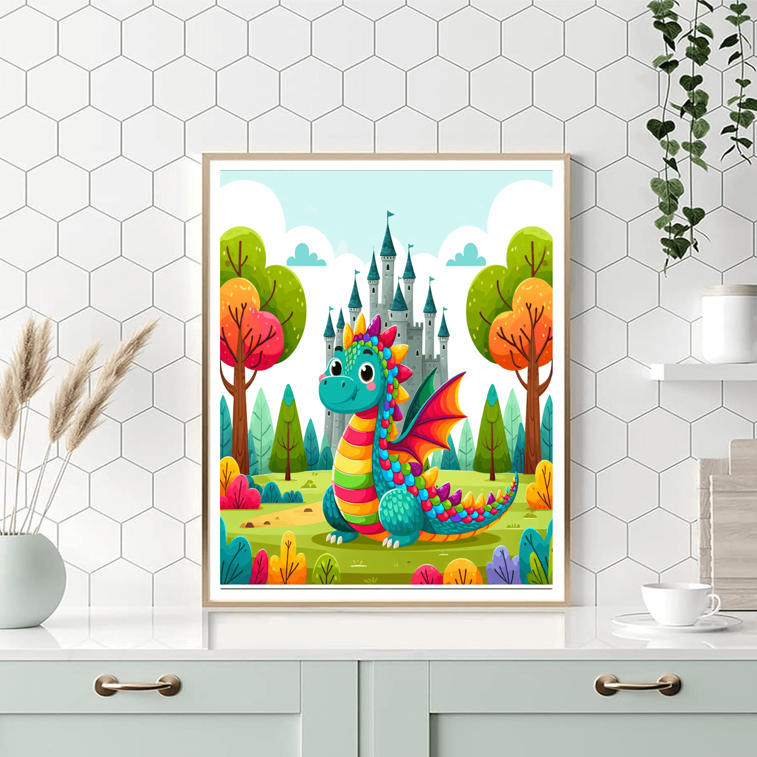 Mystical Creatures: Dragon's Domain Paint By Numbers Kits