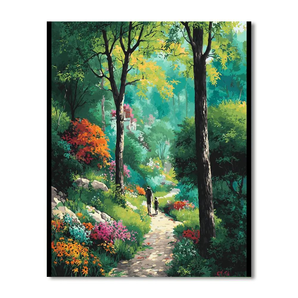 Garden Of Eden Stroll Paint By Color