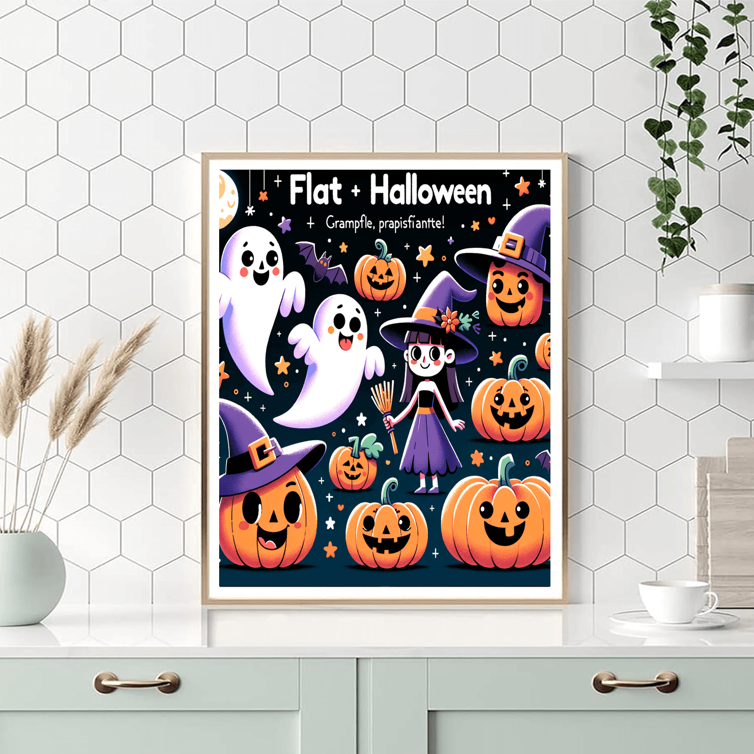 Funny Halloween Creatures Paint By Number