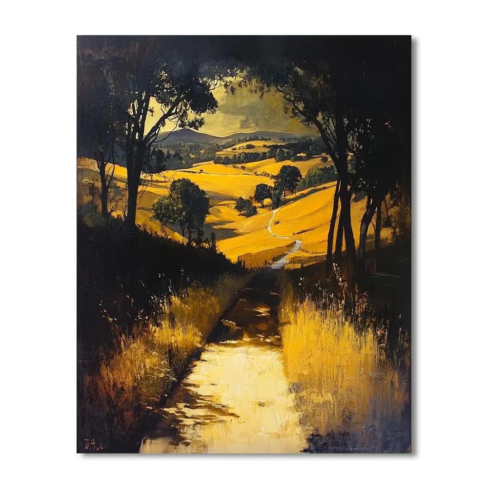 Caravaggio Inspired Tension In Tranquility  Paint By Numbers Kits