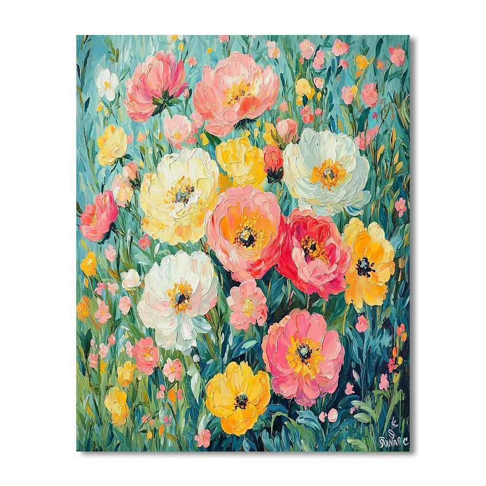 Pierre-Auguste Renoir Inspired Joyful Springtime  Painting By Numbers Kit