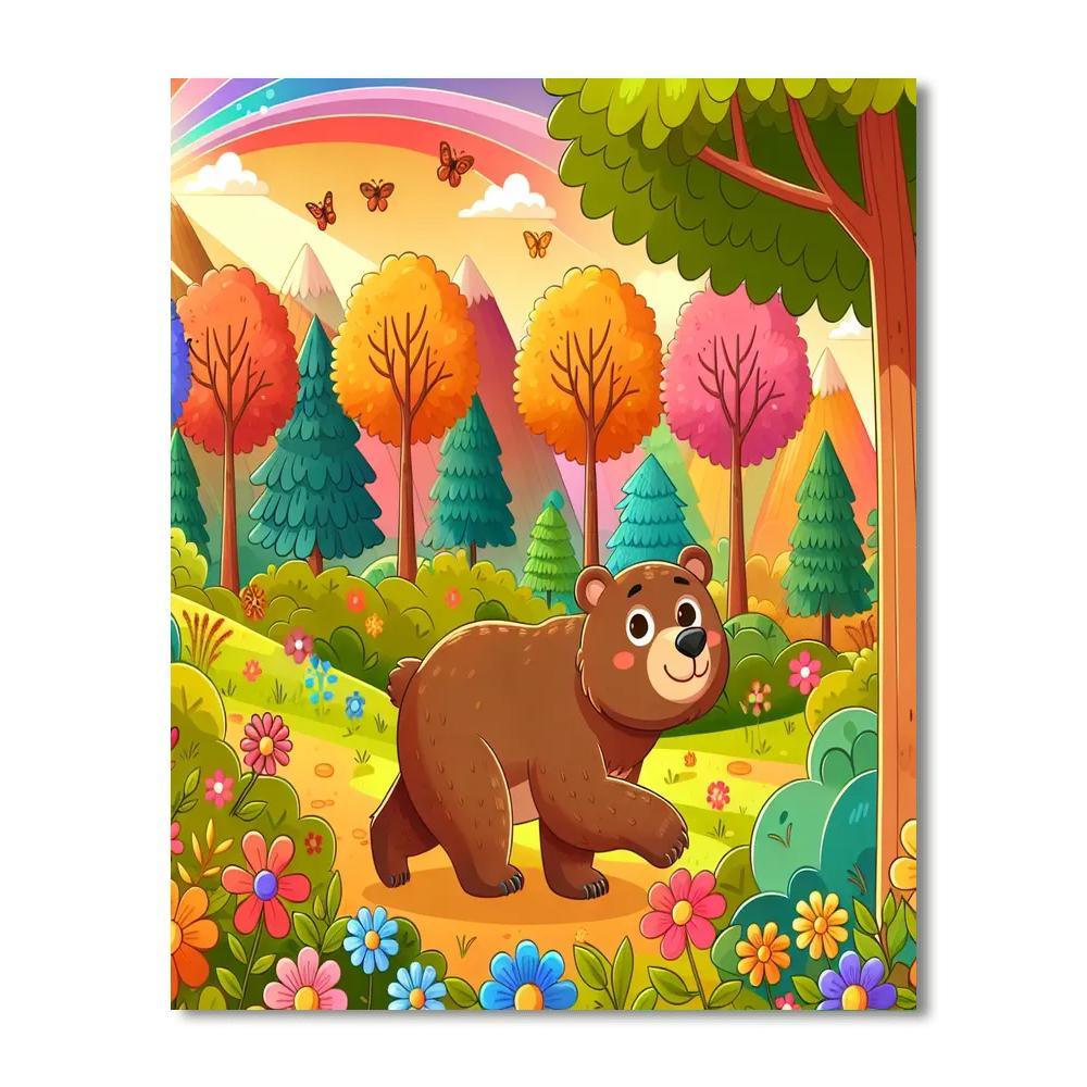 Gigantic Grizzly Painting By Numbers Kit