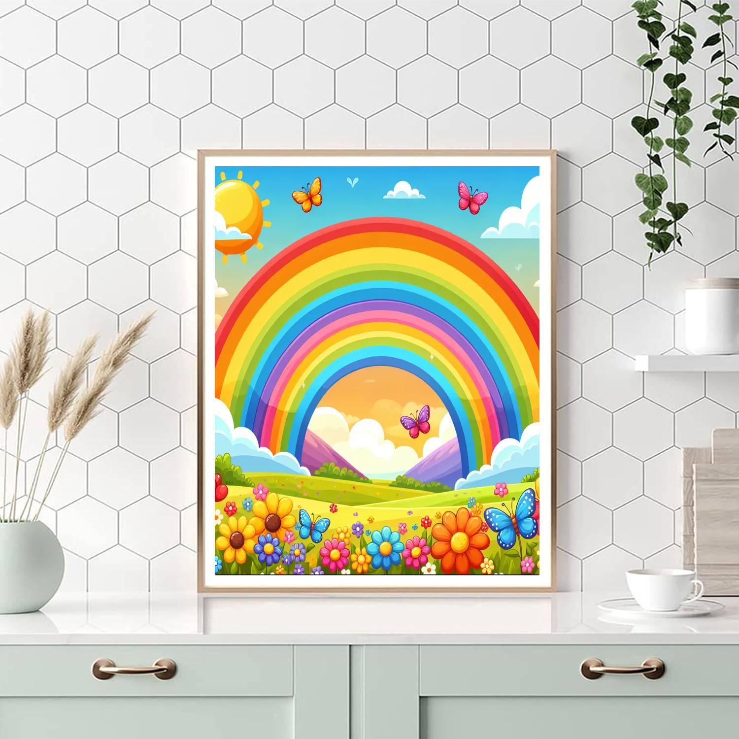 Rainbow Wonders Paint By Numbers Kits