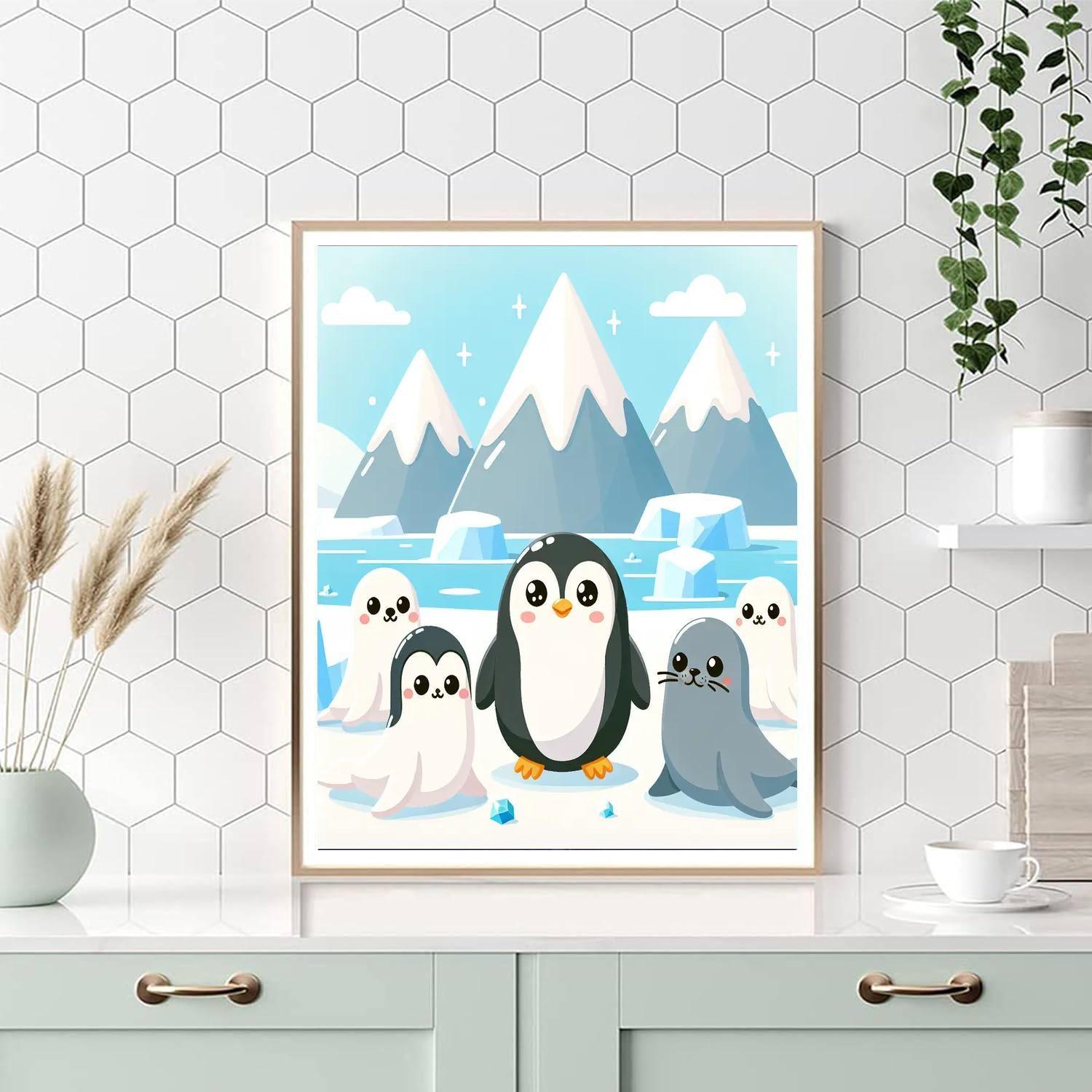 Antarctic Adventure Paint By Numbers