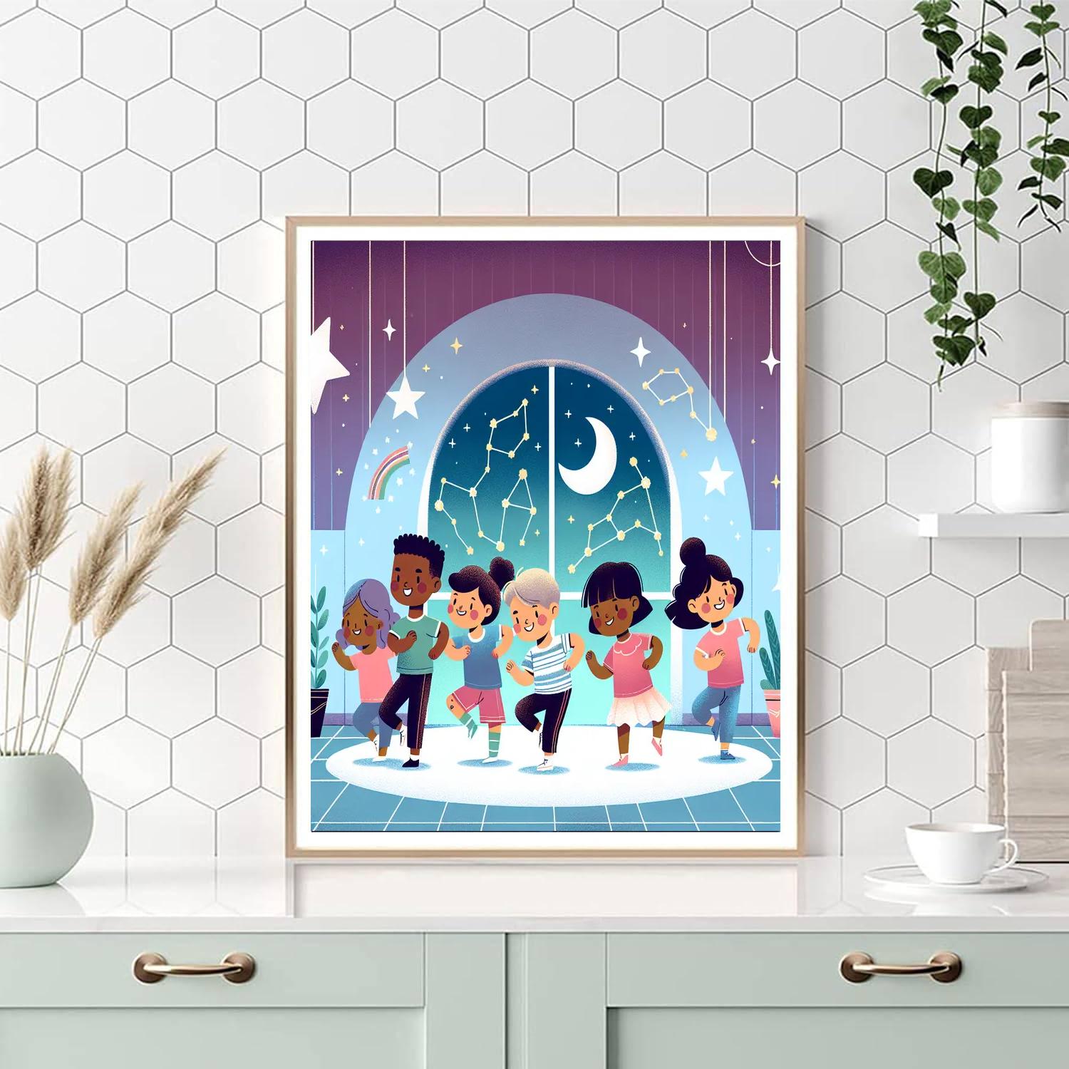 Celestial Dance Studio Paint By Number