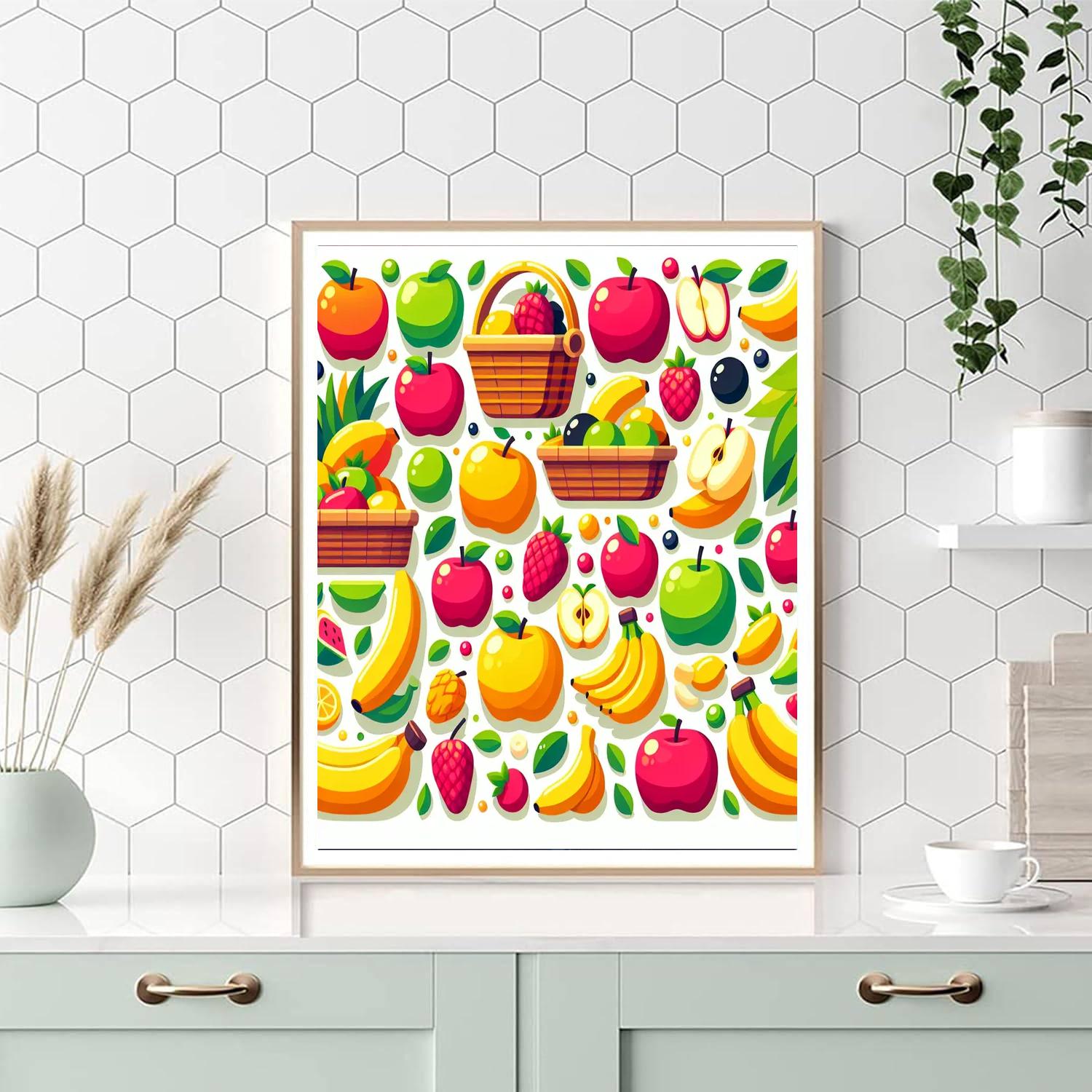 Fruity Fun Numbered Painting Kits