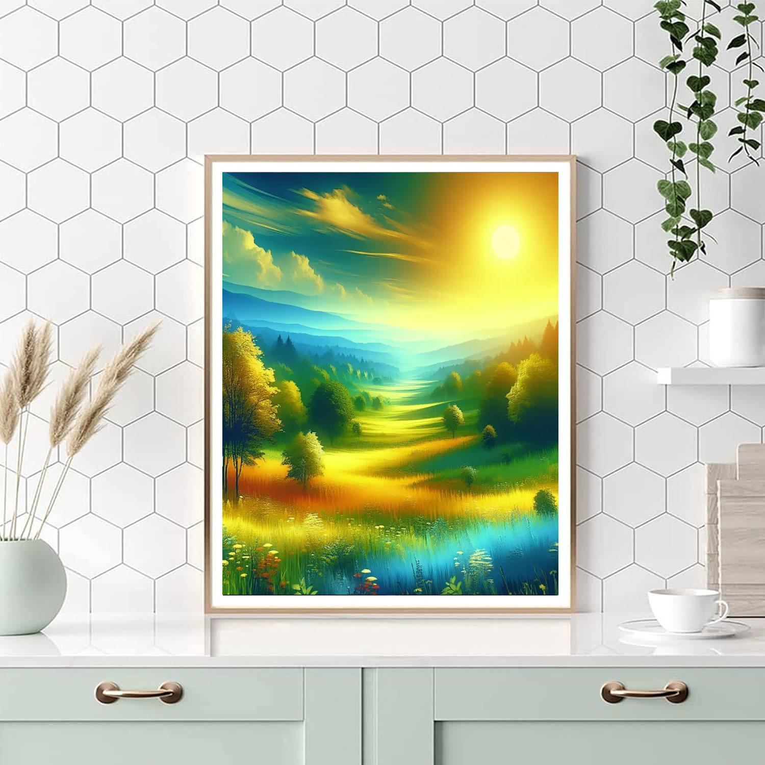 Sunny Escape Painting By Numbers Kit