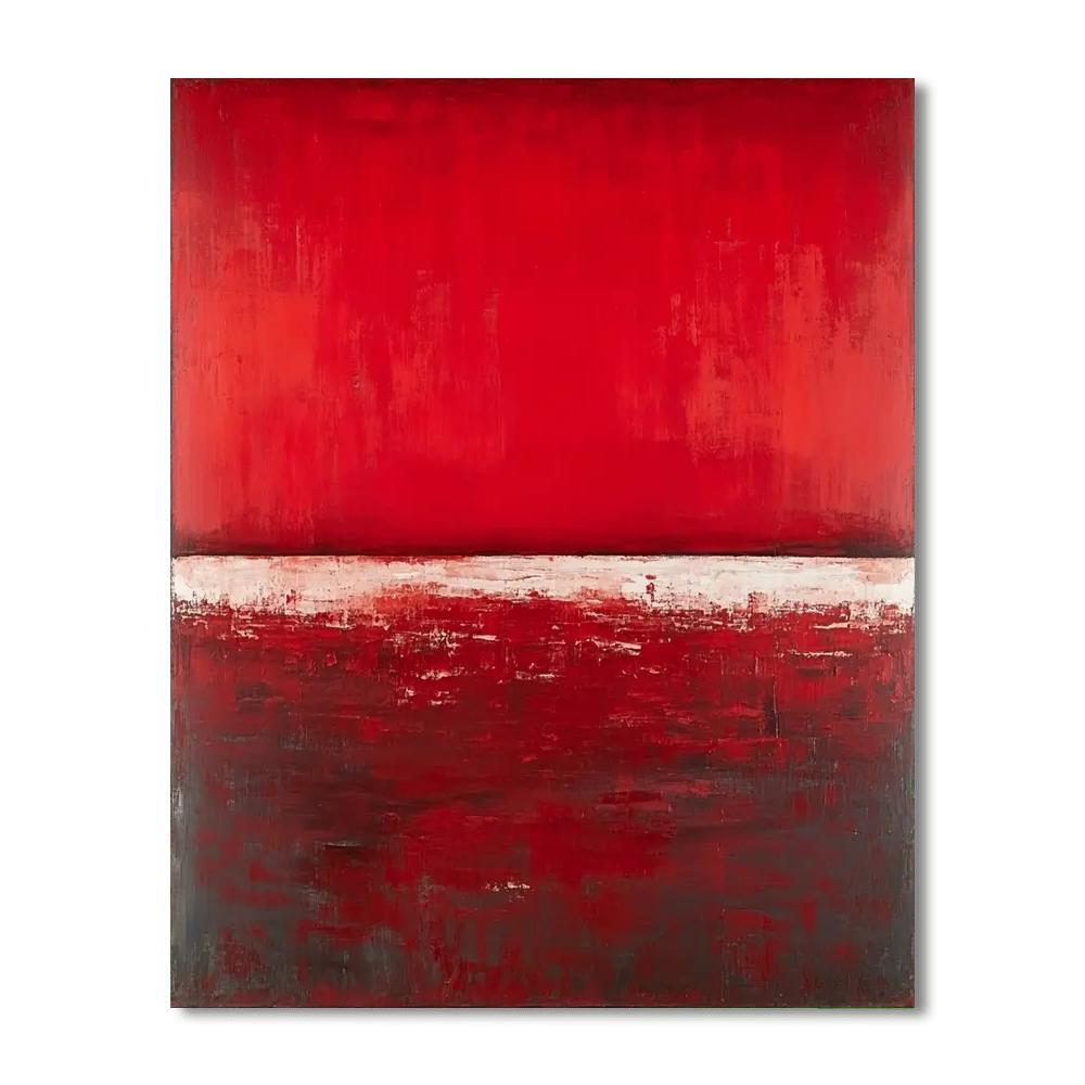 Mark Rothko Inspired Depths Of Emotion  Painting Number Kit