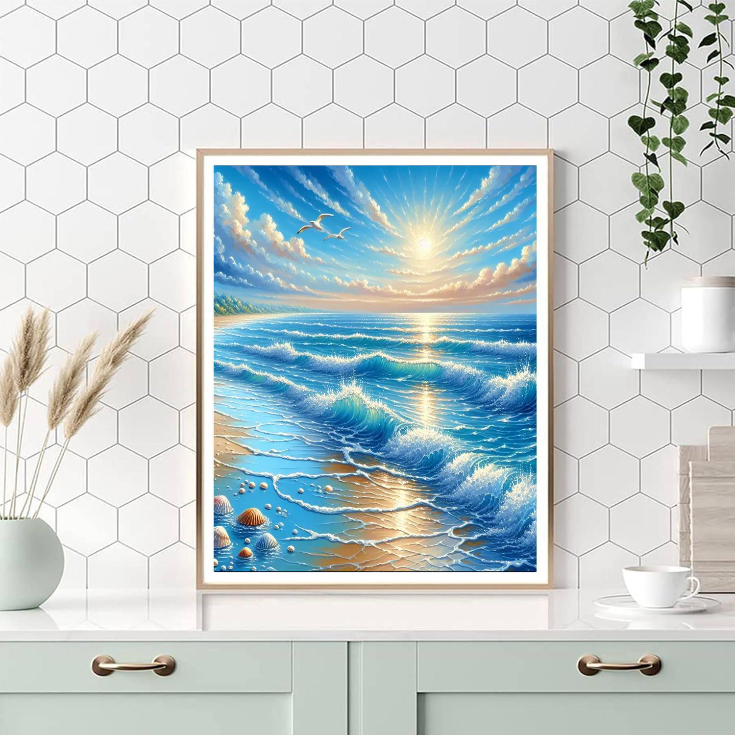 Gentle Waves Retreat Paint By Number