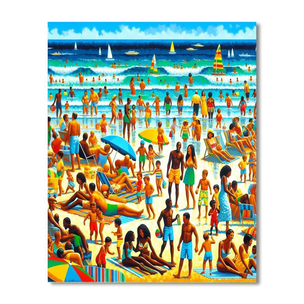 Sunny Summer Days Paint By Number