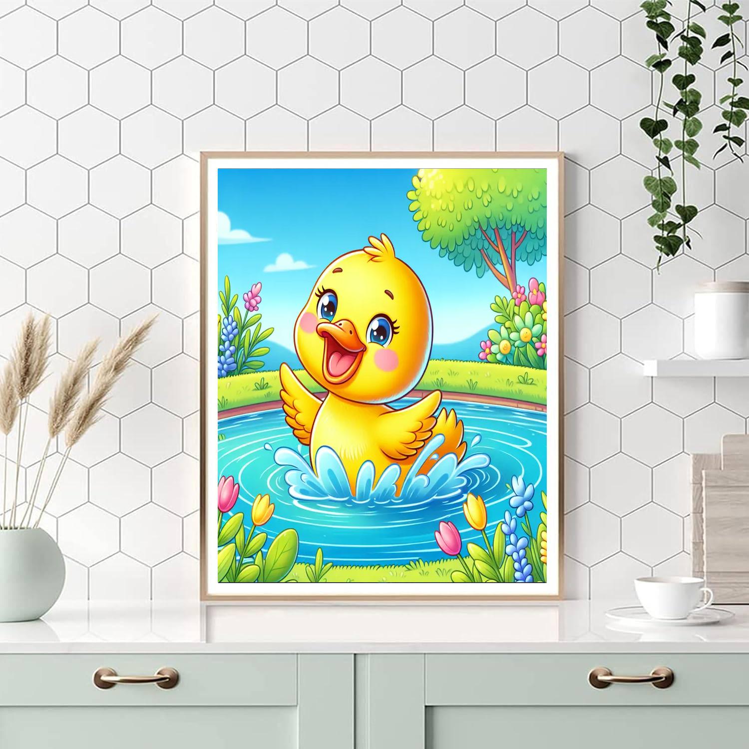 Dancing Ducky Paint By Color