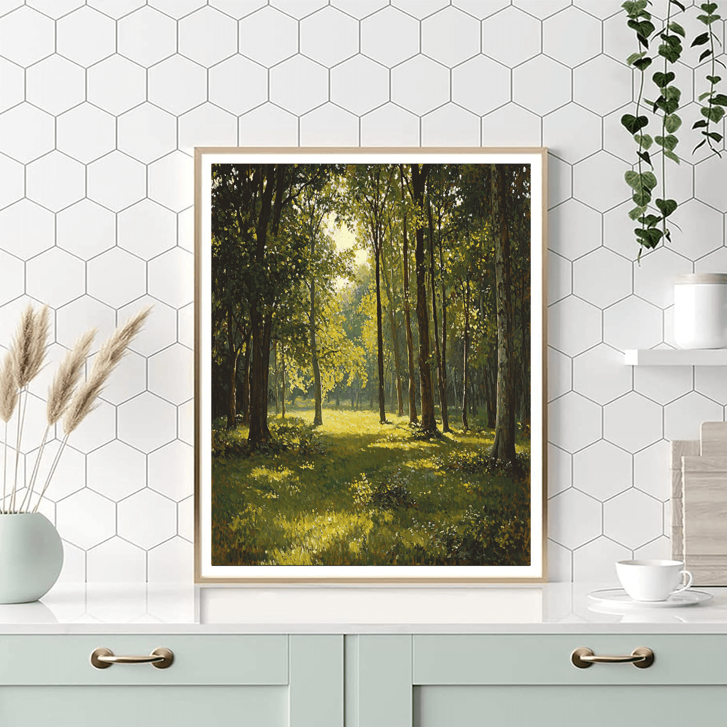 Alfred Sisley Inspired Dappled Sunlight  Paint By Numbers