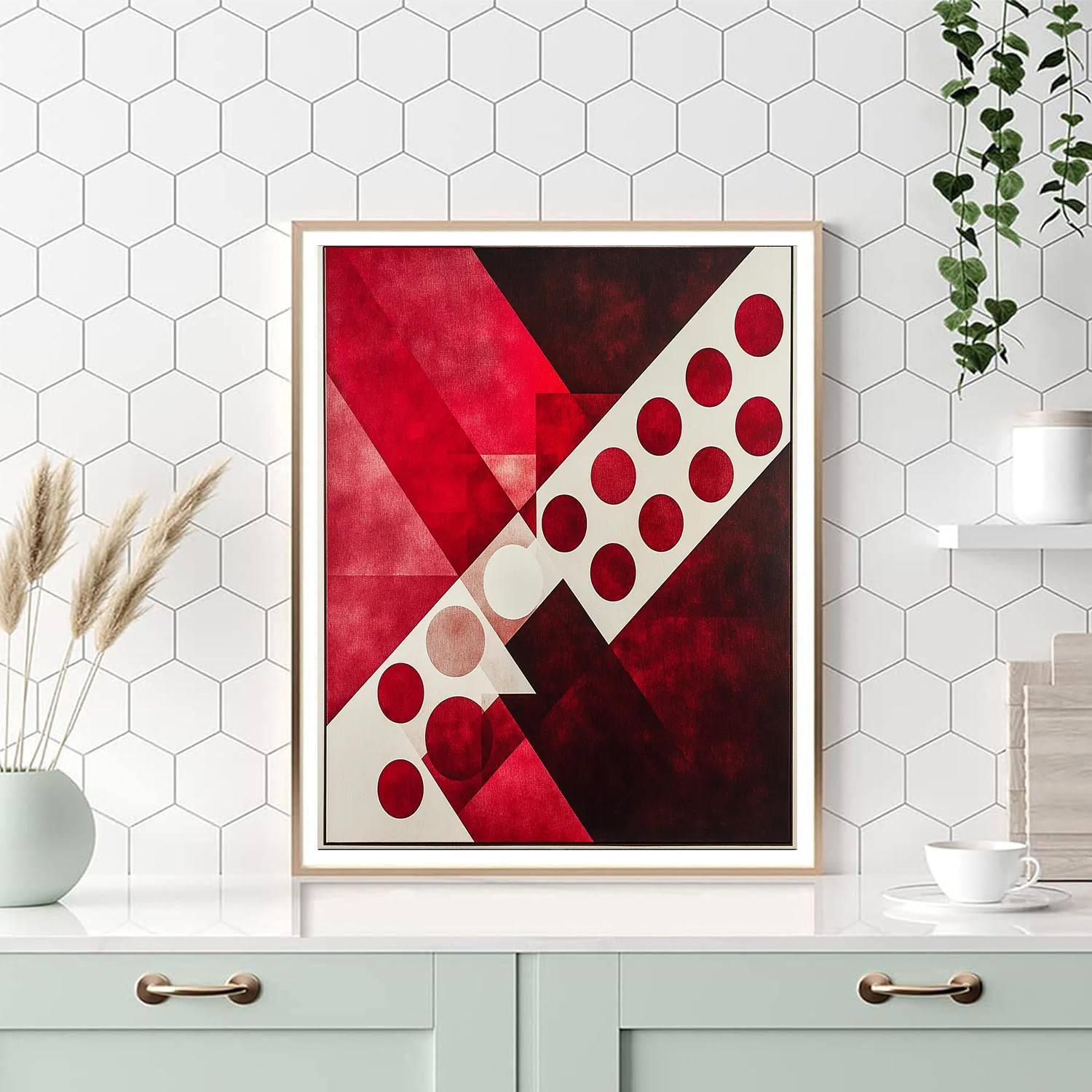 Kazimir Malevich Inspired Synthesis Of Shapes  Painting Number Kit