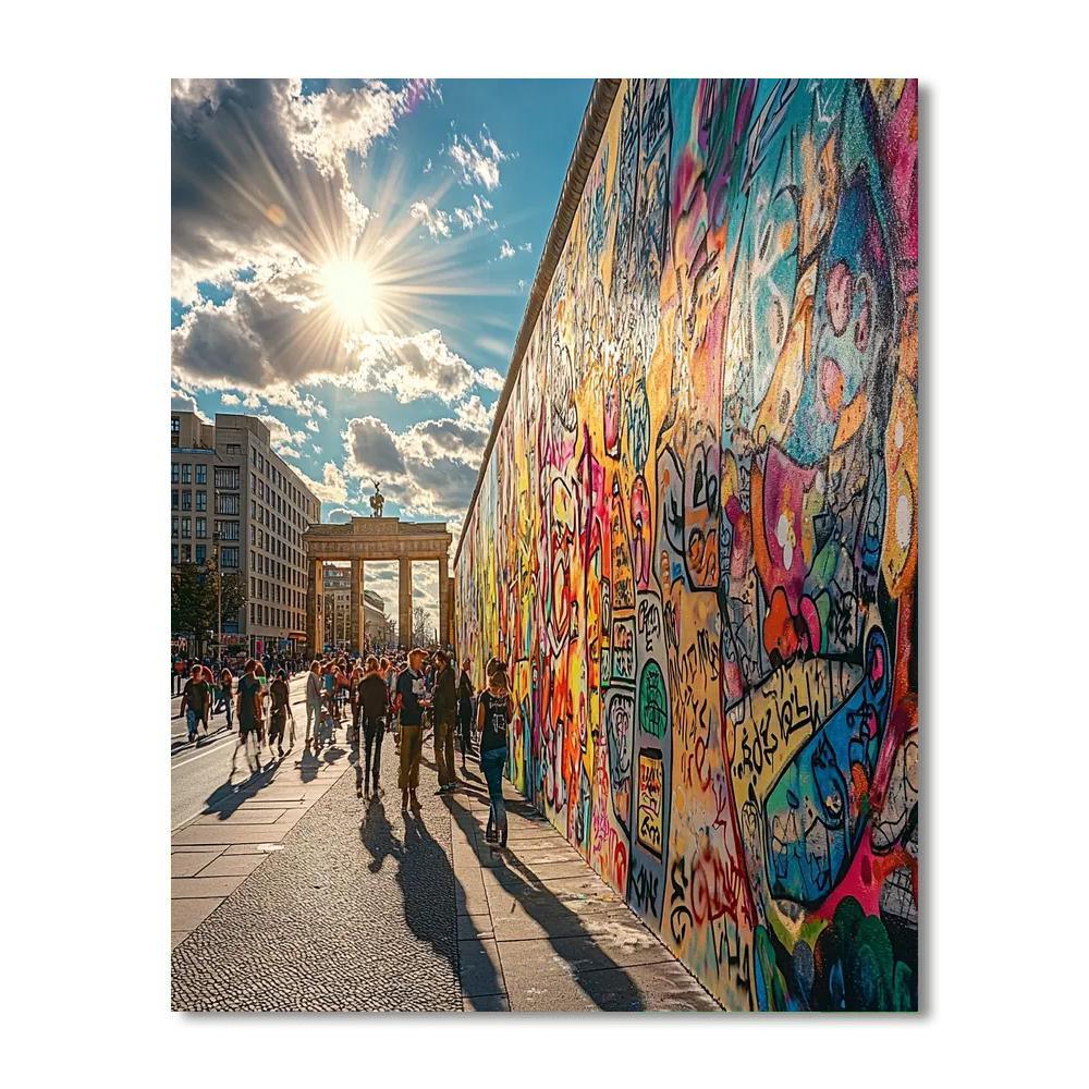 Street Art Tour In Berlin Painting Number Kit