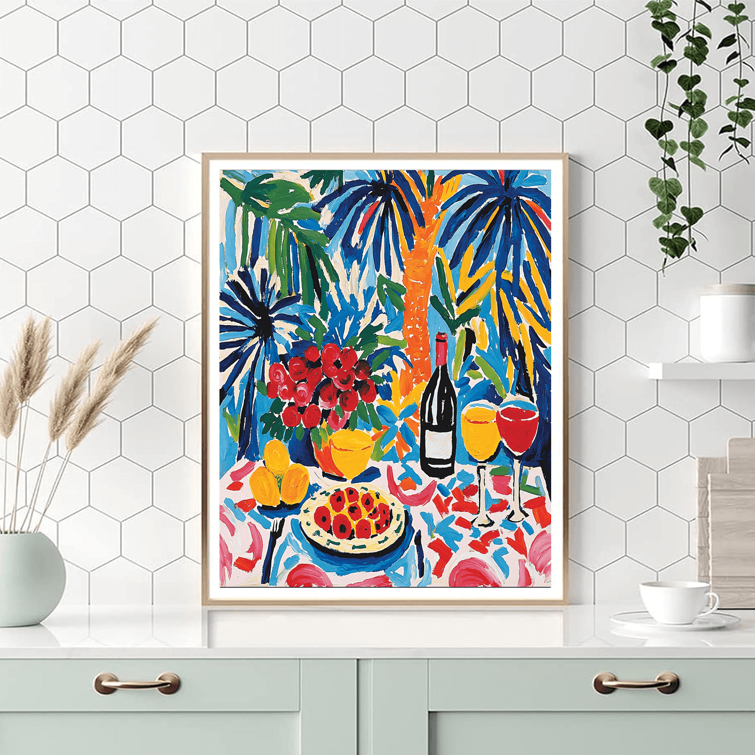 Matisse Inspired Joyful Celebrations  Paint By Number