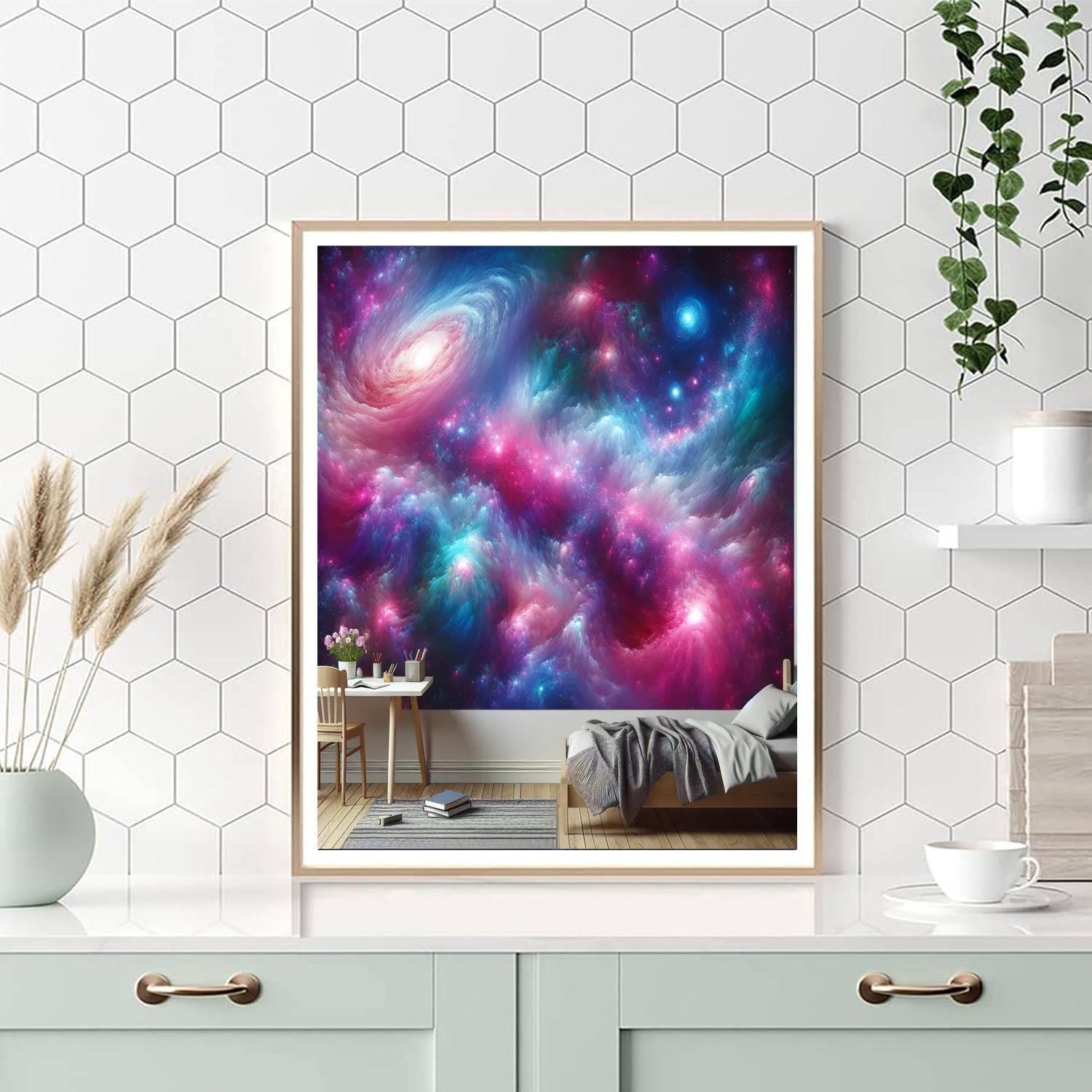 Dreamy Cosmic Journey DIY Paint By Numbers