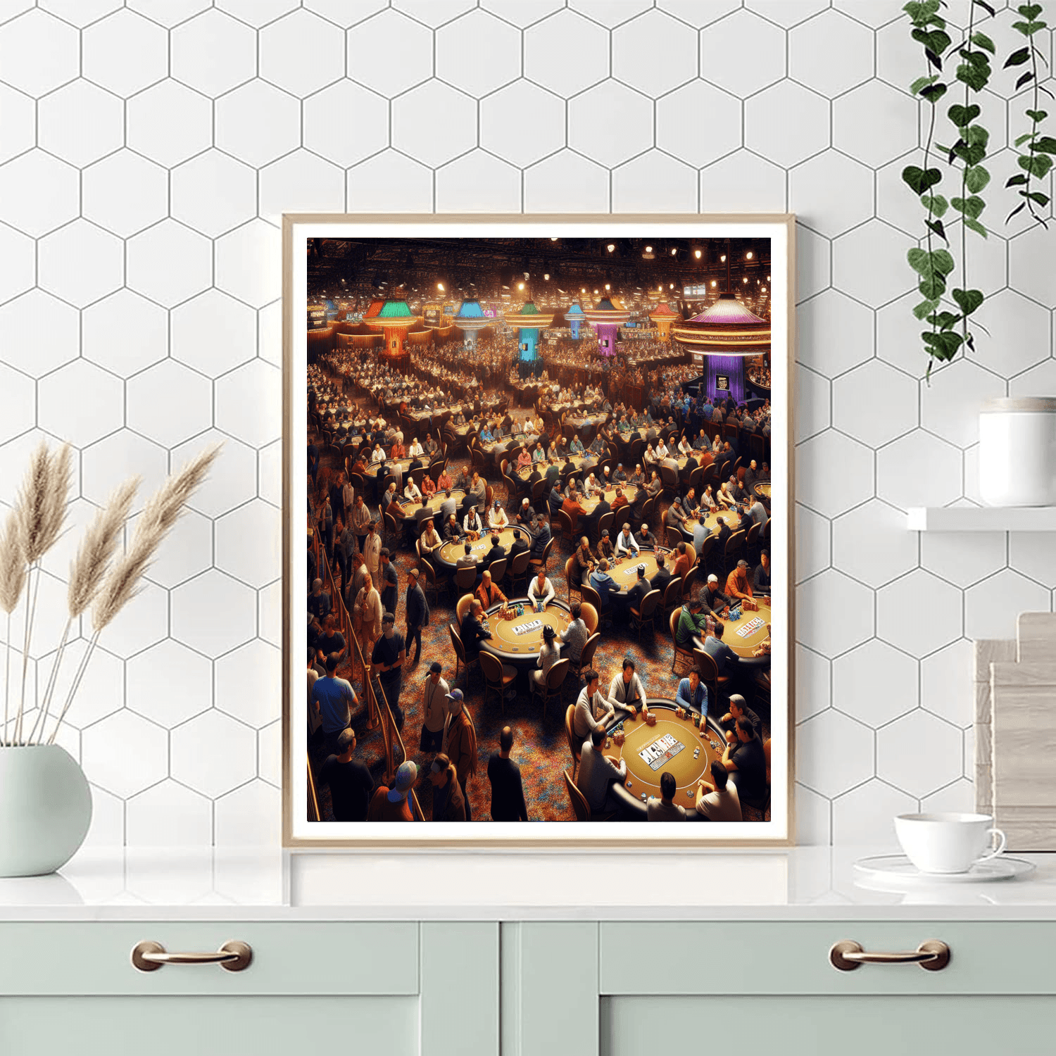 World Series Of Poker - United States Paint By Color