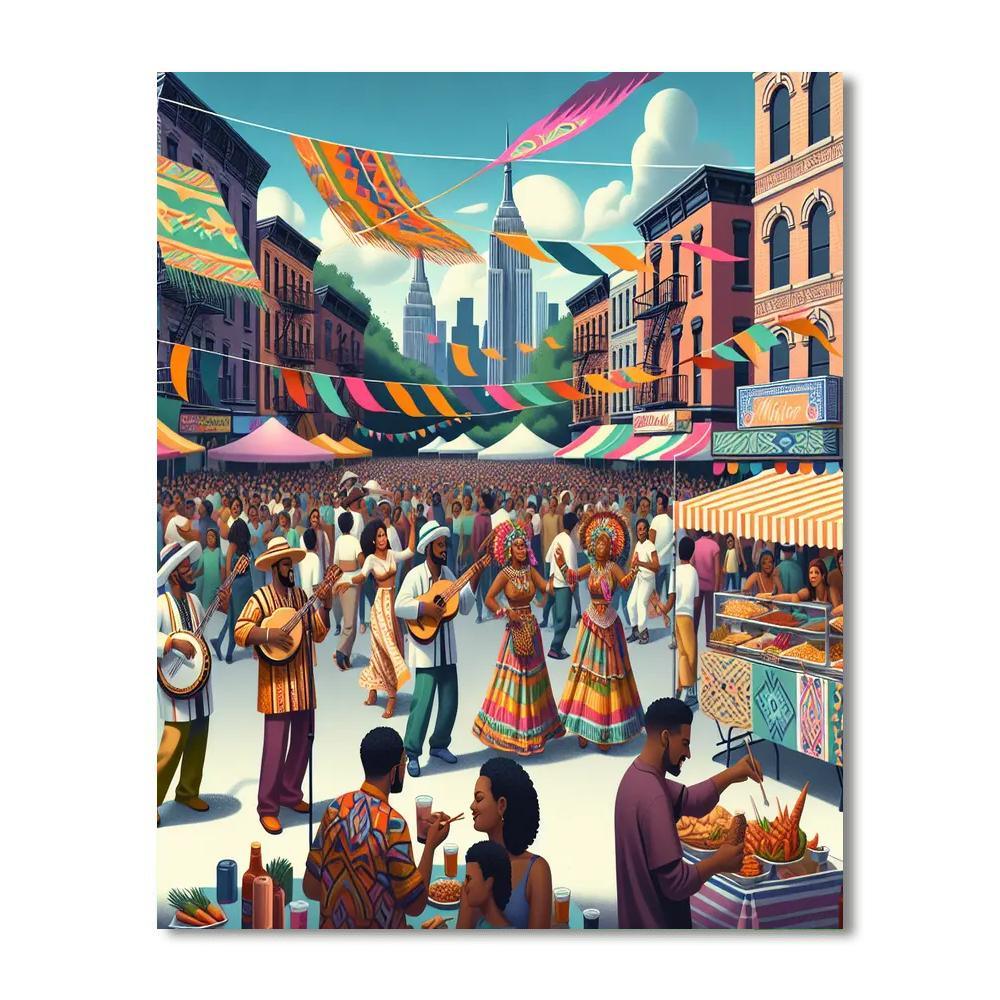 Harlem Week - United States DIY Paint By Numbers