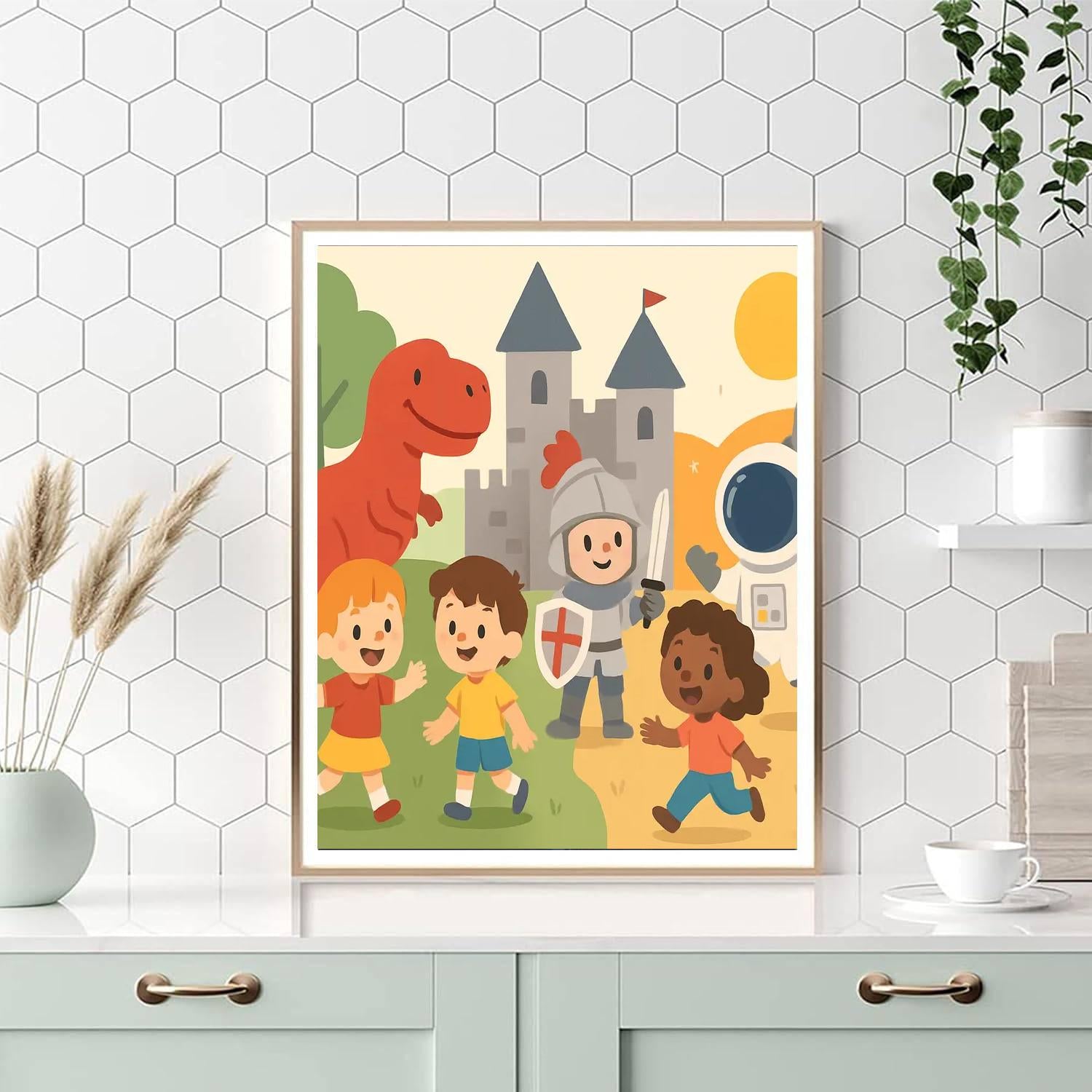 Imaginative Time Travel Paint By Numbers Kits