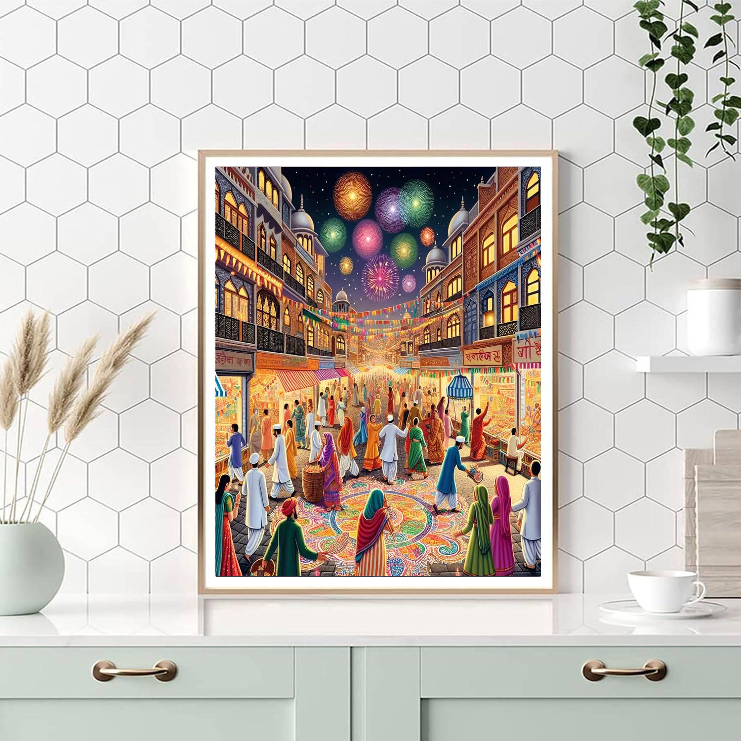 Diwali Fest - Singapore DIY Paint By Numbers