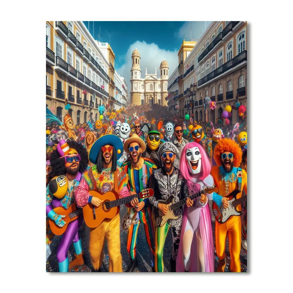 Carnaval De Cádiz Paint By Number