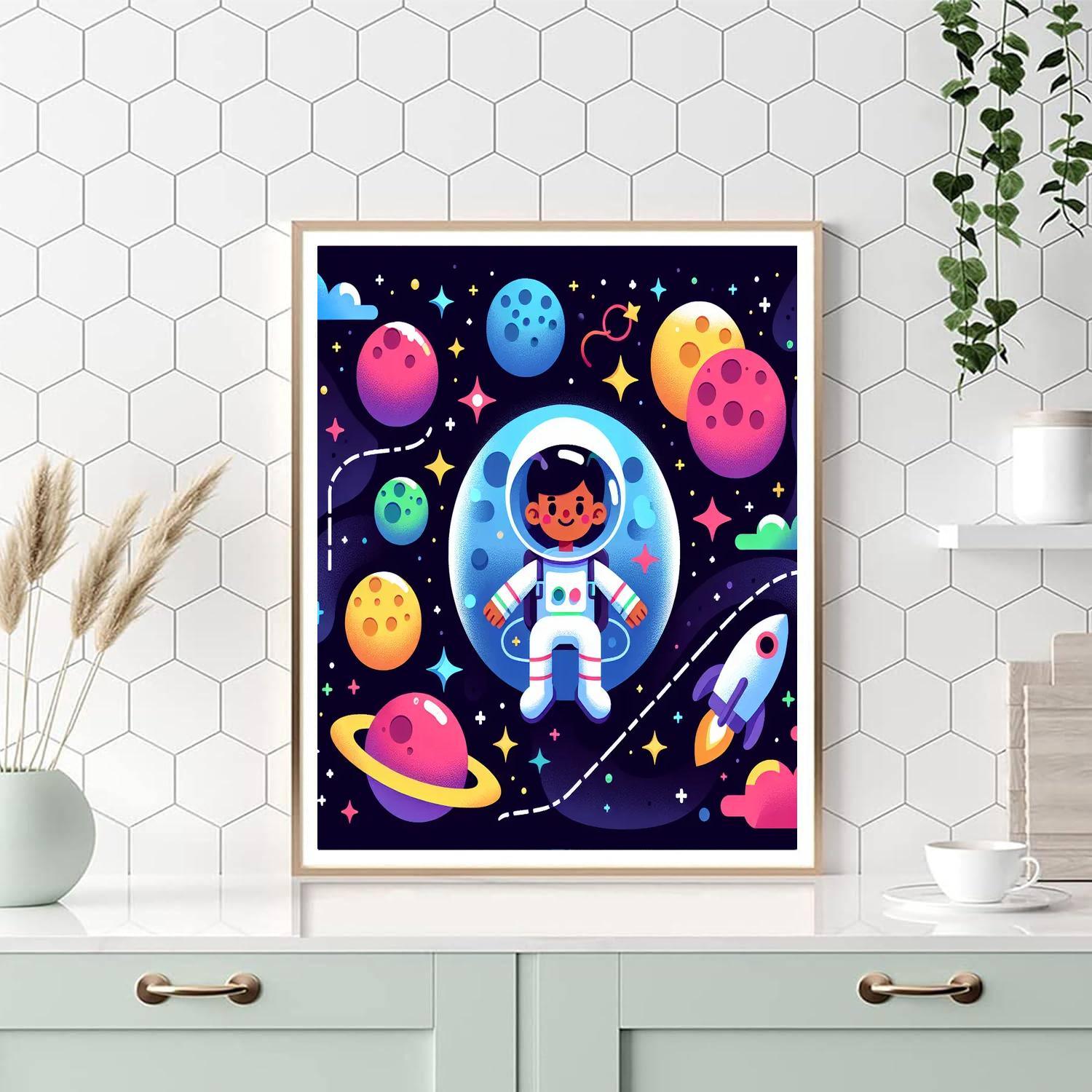 Cosmic Galaxy Explorer Paint By Numbers Kits