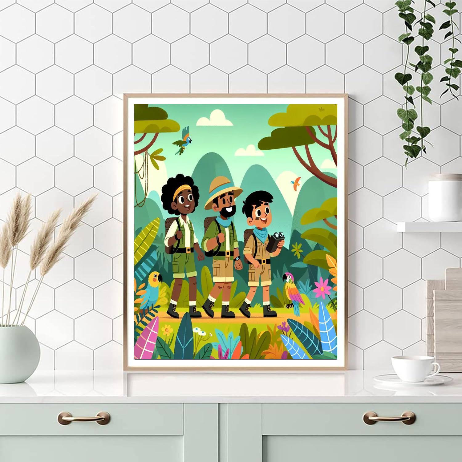 Daring Adventures Paint By Numbers Kits