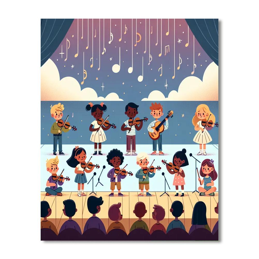 Artistic Aria DIY Paint By Numbers