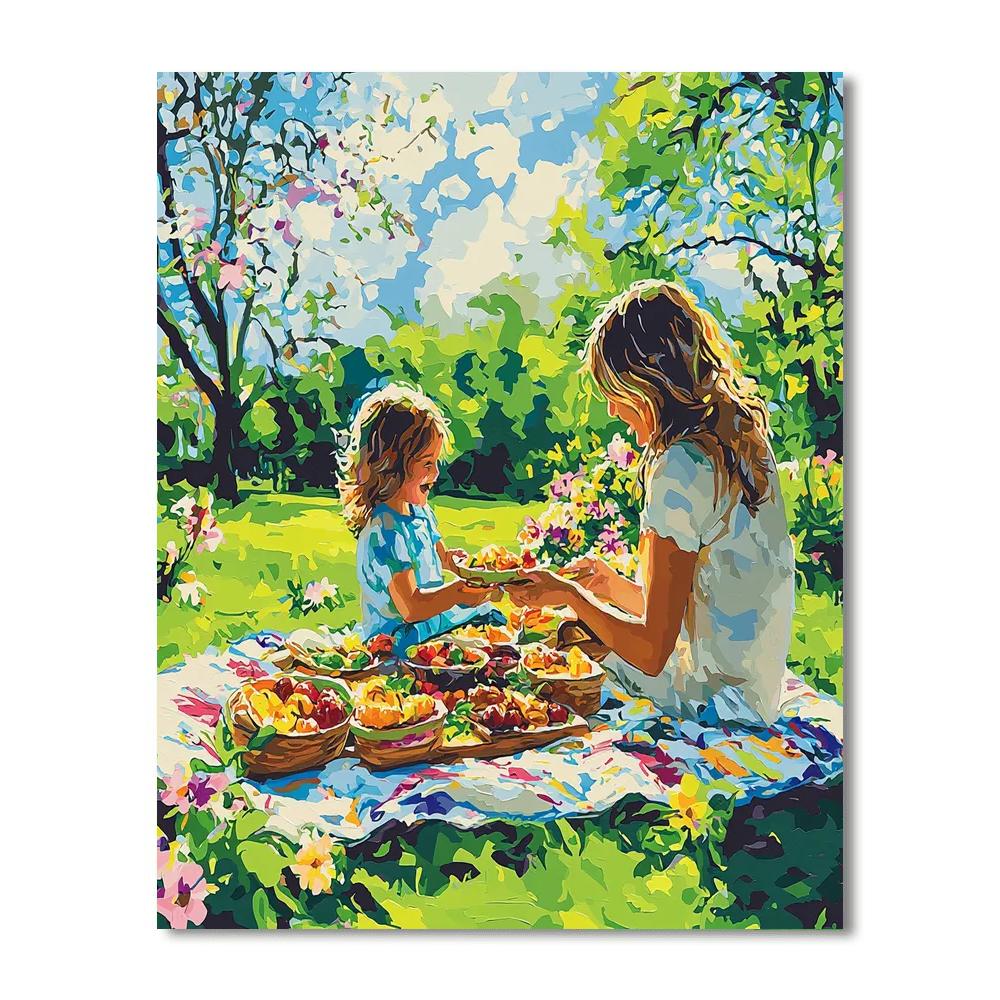 A Picnic Of Love Paint By Numbers Kits