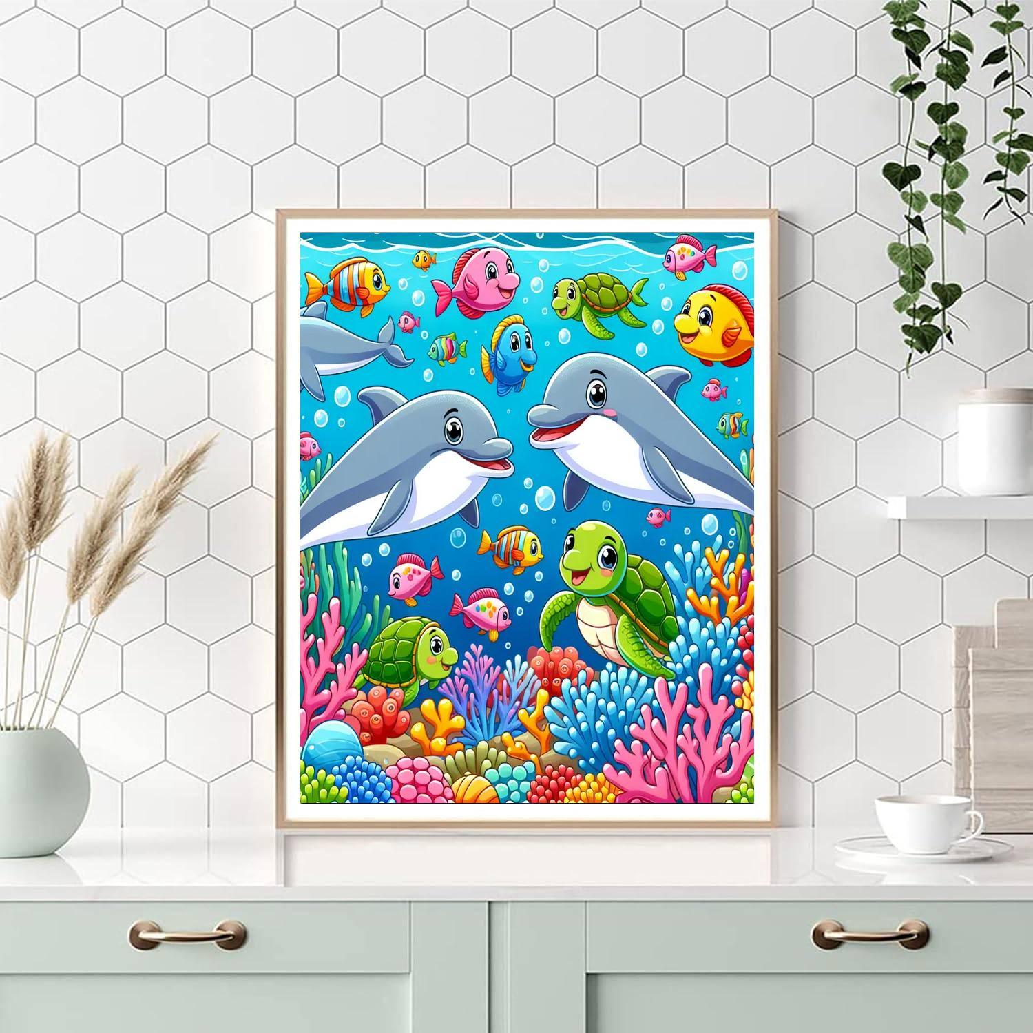 Epic Ocean Quest Paint By Numbers Kits