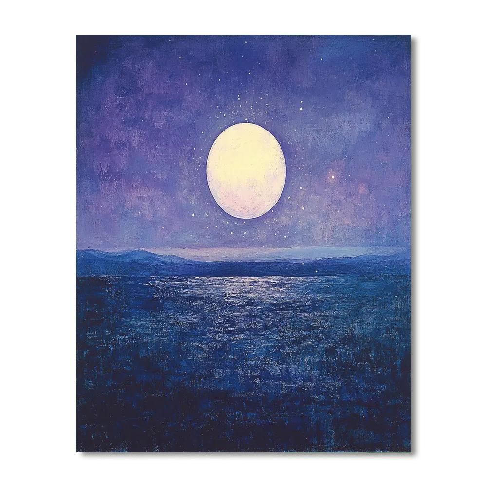 Edgar Degas Inspired Eclipsed Reverie  DIY Paint By Numbers