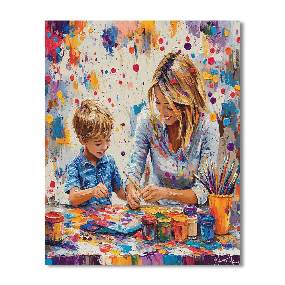 Family Bonding Through Art Paint By Number