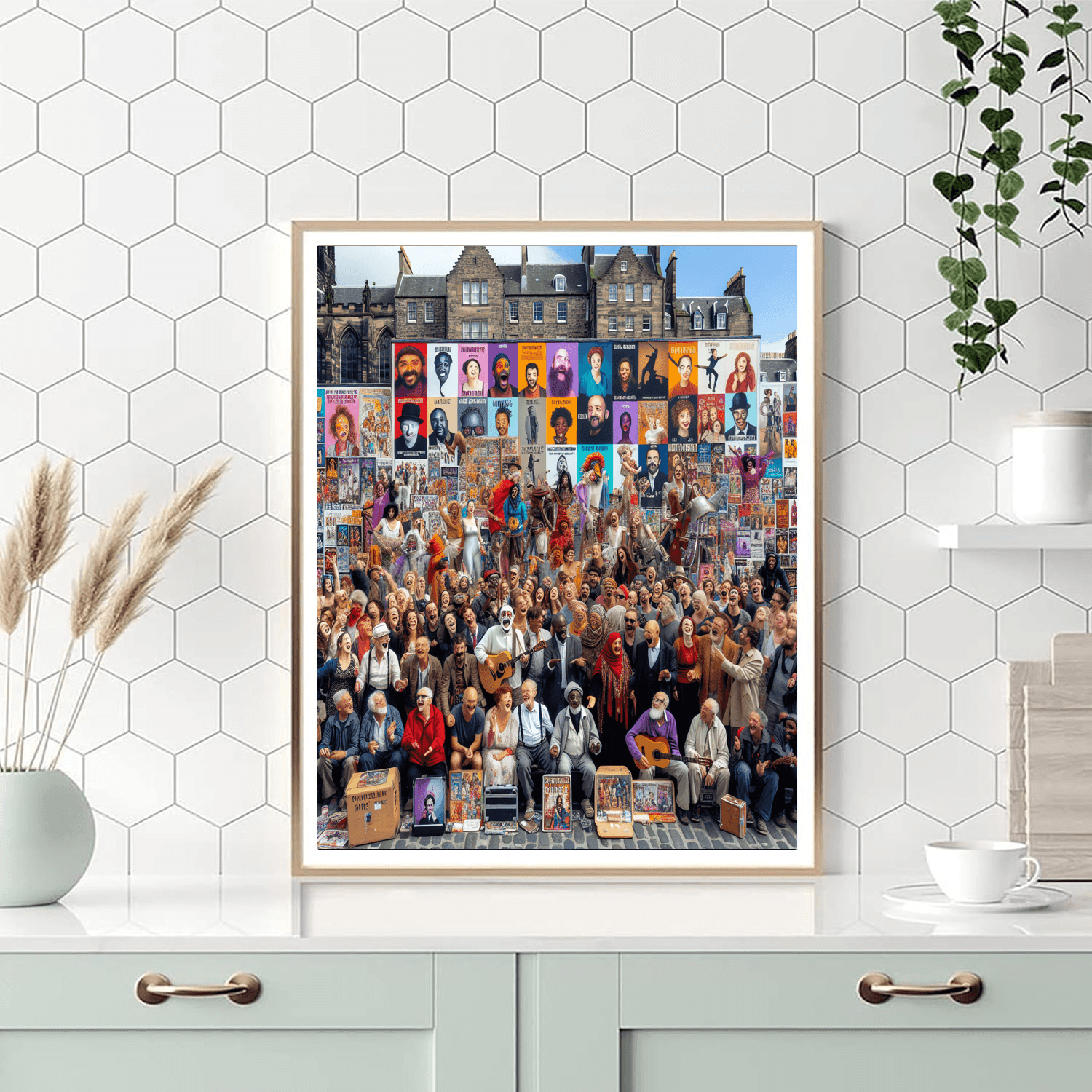 The Edinburgh Festival Fringe - Edinburgh, Scotland Number Painting