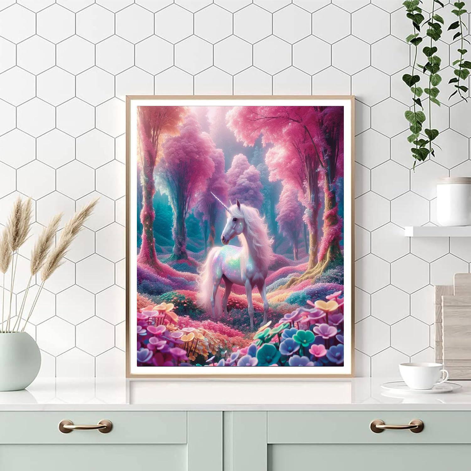 Fairy Tale Unicorn Realm Paint By Numbers Kits