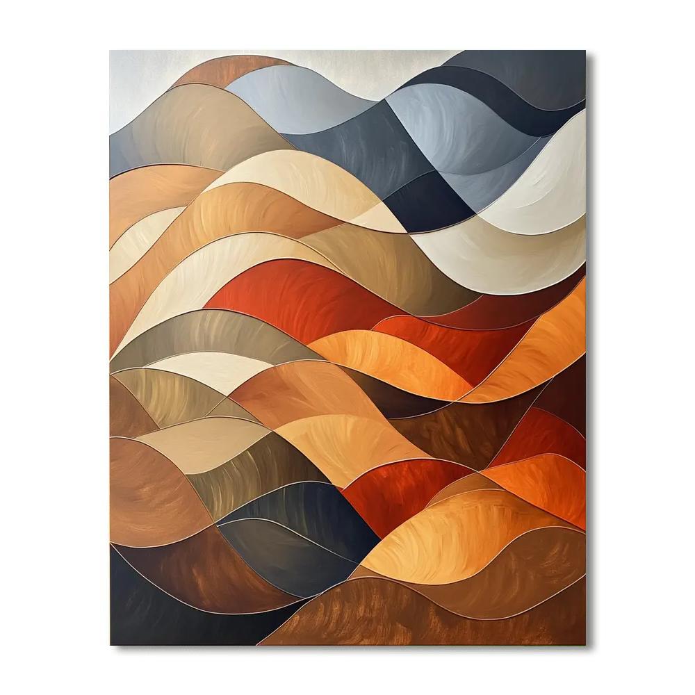 Frida Kahlo Inspired Heart Of The Earth  Painting By Numbers Kit