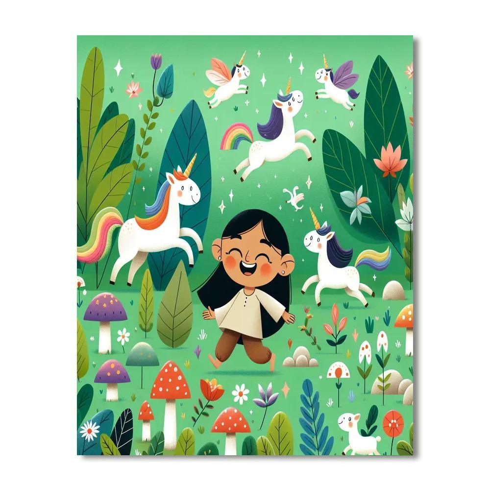 Adventure In The Mystic Woods Paint By Numbers Kits