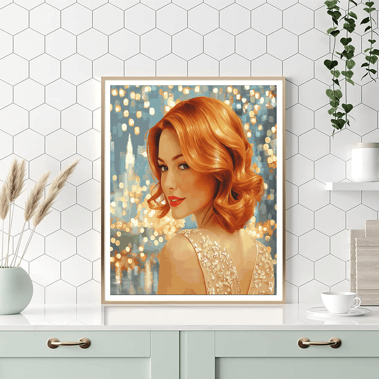 Emma Stone: The Effervescent Spirit Of La La Land Numbered Painting Kits