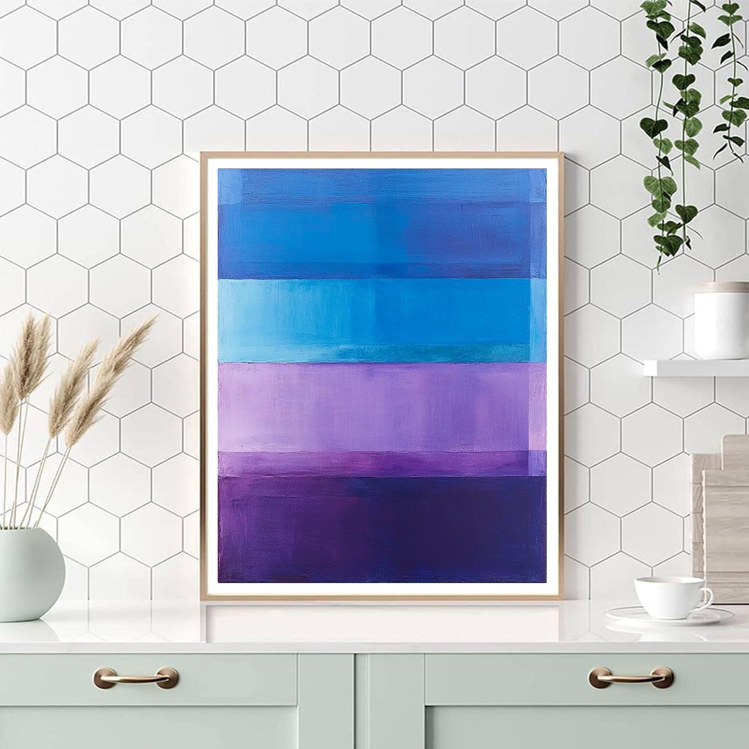 Mark Rothko Inspired Eternal Symphony  Numbered Painting Kits