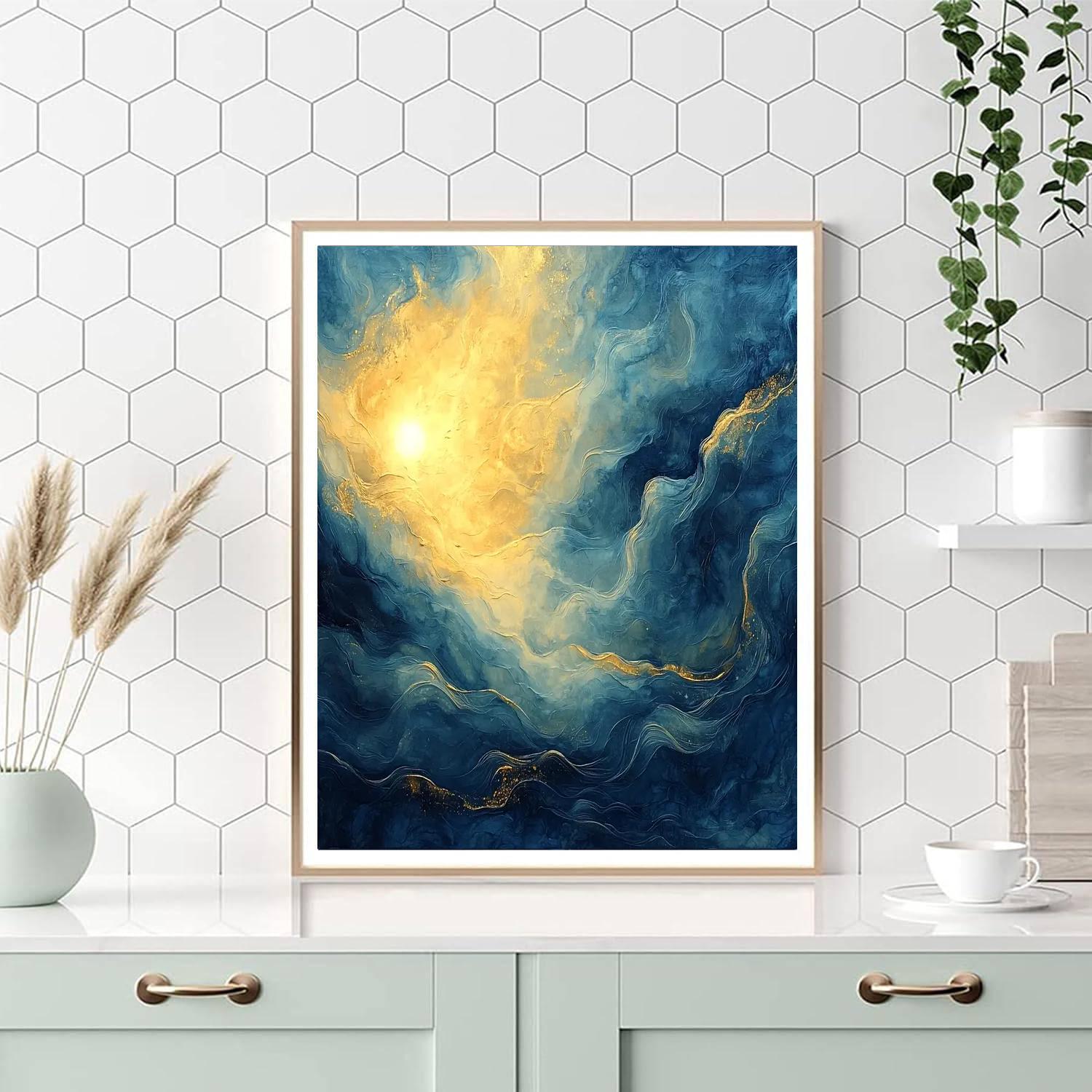 Caravaggio Inspired Ethereal Depths  Paint By Numbers Kits